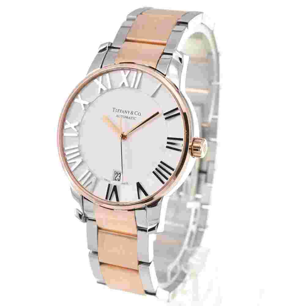 Tiffany & Co. Atlas Dome Automatic Men's Watch K18rg Z1800.68.13a21a00a