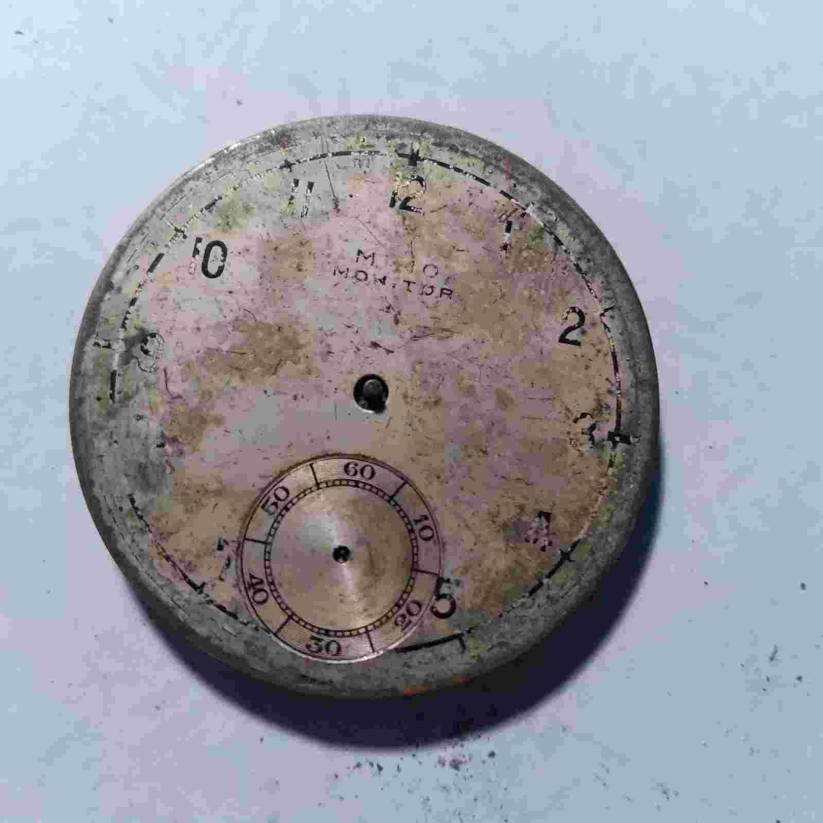 Mimo Movement AND DIAL 9 Jewell Men's POCKET  Watch K3#18