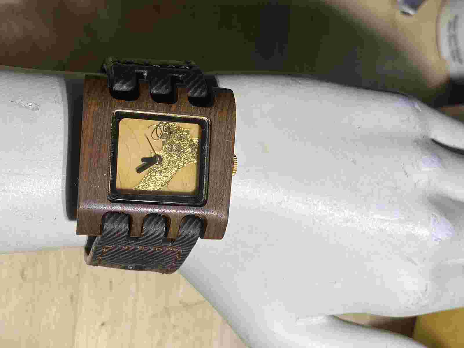 Mistura Watch Original Rare Time Piece Fine Woods