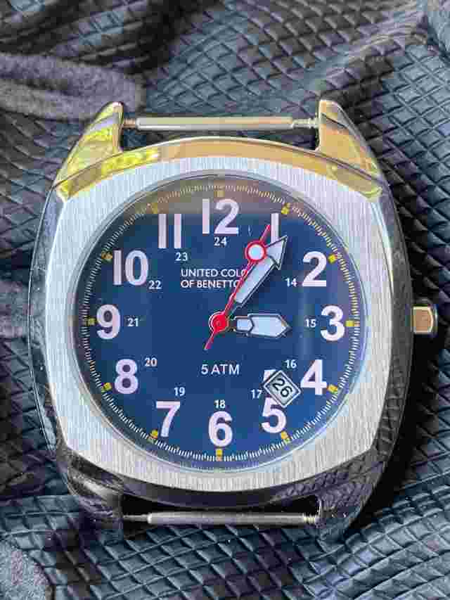Lot of 3 United Colors of Benetton analog watches NOS