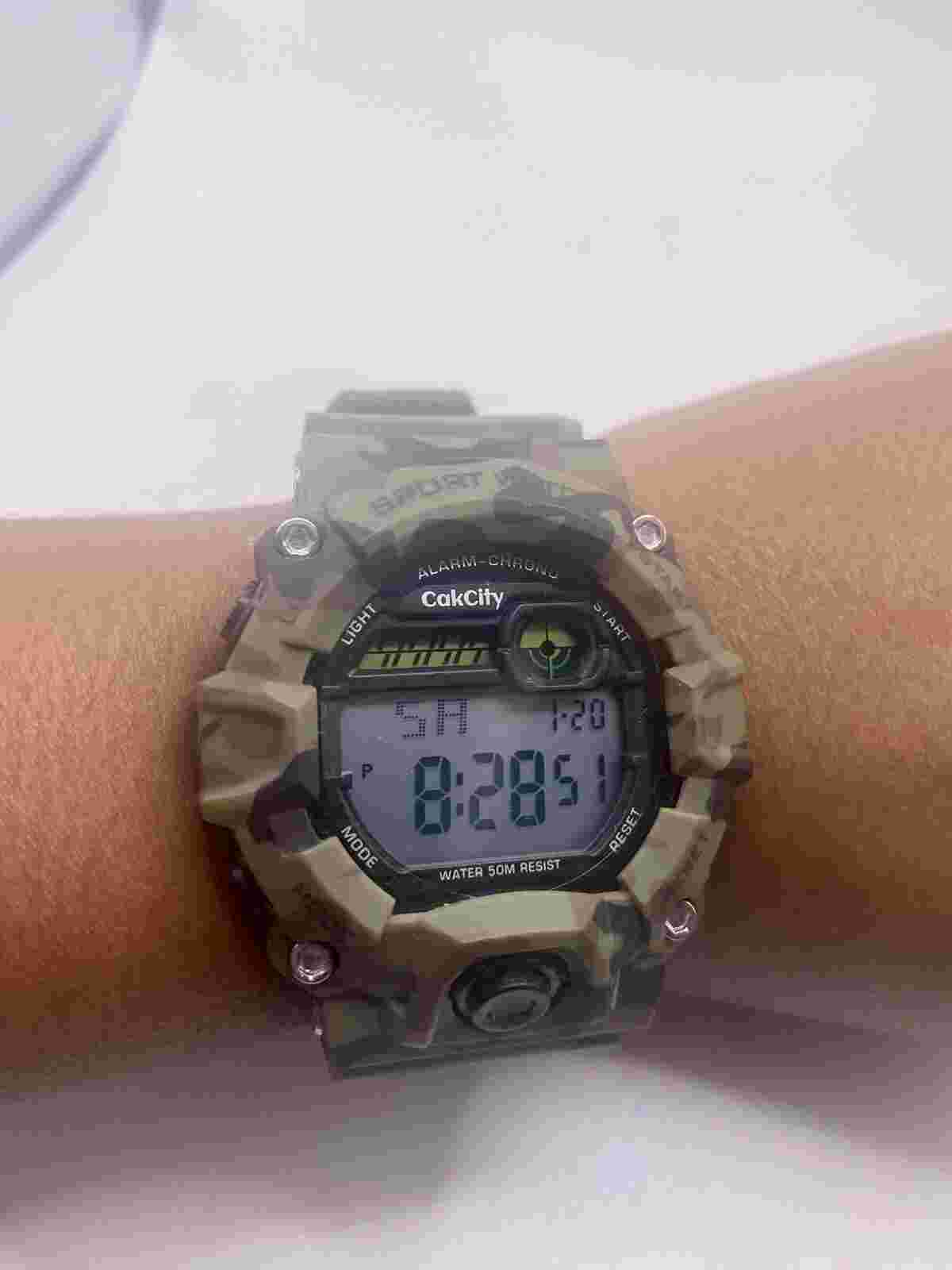 Boys Camouflage LED Sport Watch,Waterproof Digital Electronic Casual Military