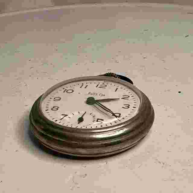 Vintage Westclox Pocket Watch Bull’s Eye Working Made In USA LaSalle Il