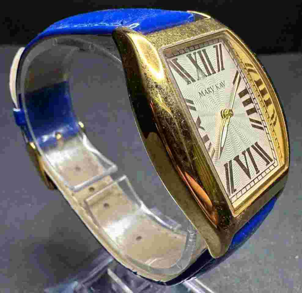 Vintage Women's Mary Kay Analog Watch - Untested May Need Battery/Repair