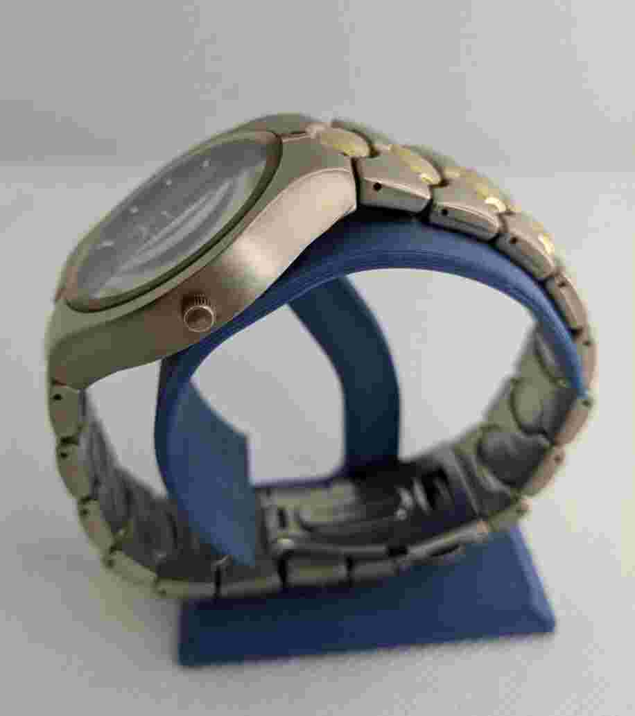Charles Dumont Men's Red and Gold Watch