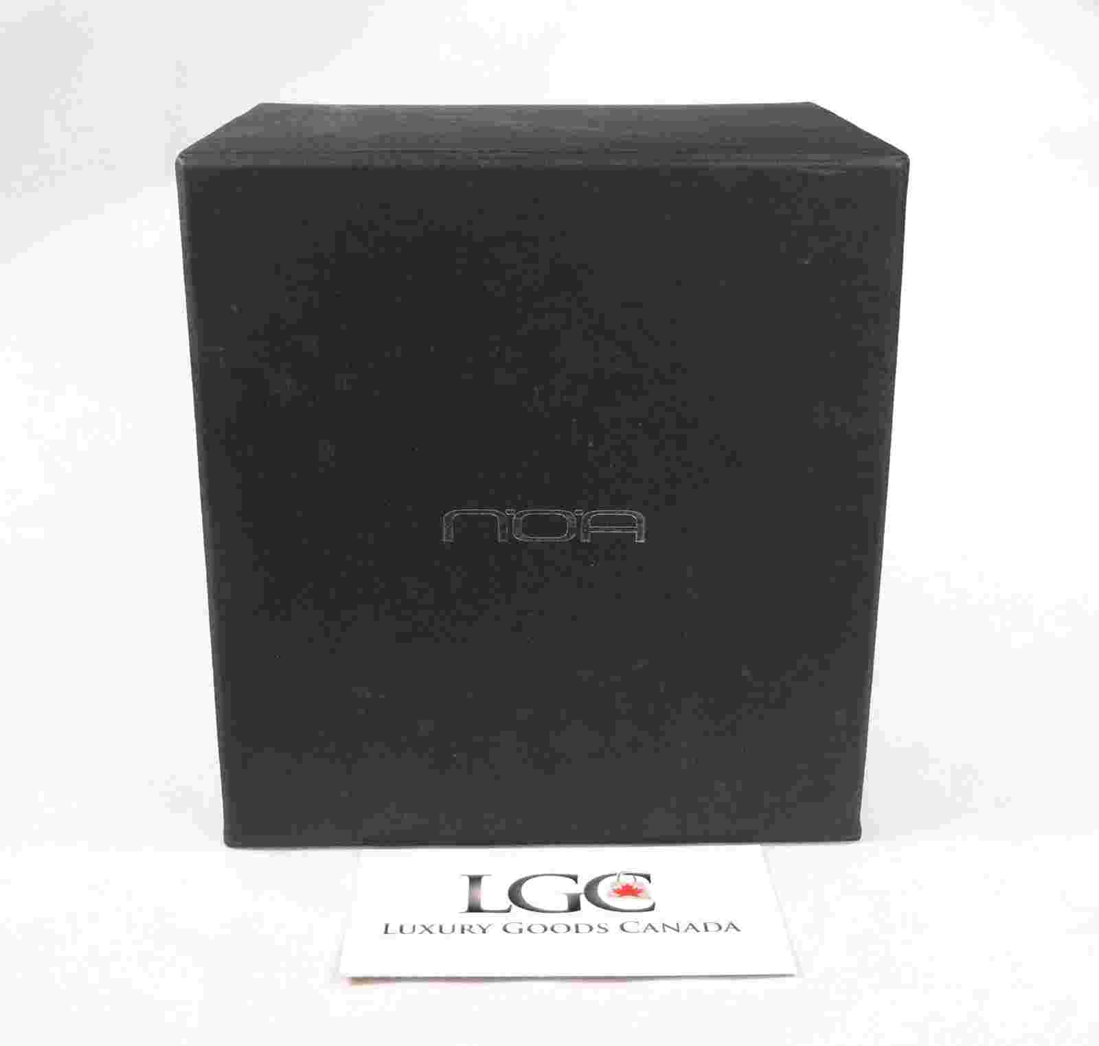 New N.O.A. Black PVD S.Steel Ladies Swiss Quartz IRB004-BL Retails $1,200.00