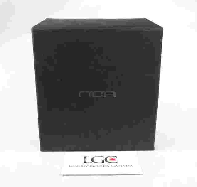 New N.O.A. Black PVD S.Steel Ladies Swiss Quartz IRB004-BL Retails $1,200.00