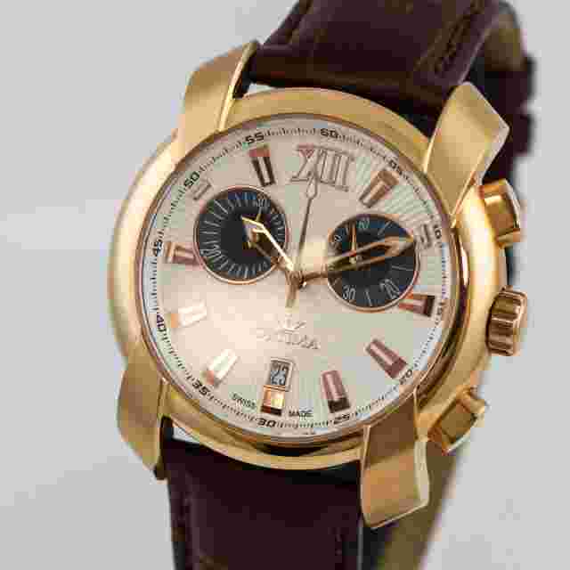 Optima • 43mm • Swiss Chronograph Watch • Date • WR30M • OSC275-RL-1