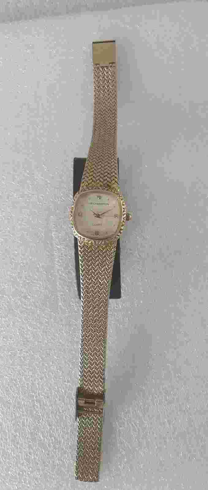 J B CHAMPION  Ladies Beautiful Quartz Watch With A Adjustable Bracelet