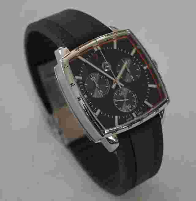 Genuine Mercedes-Benz Collection Men`s Women`s Watch Military Green Rubber Band