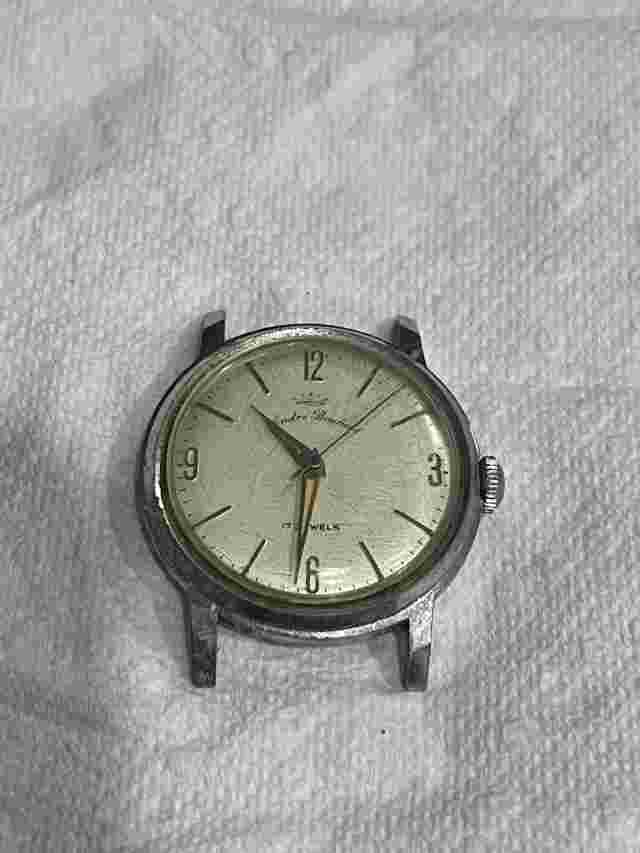 Vintage Andre Bouchard 17J Self Winding Watch Works