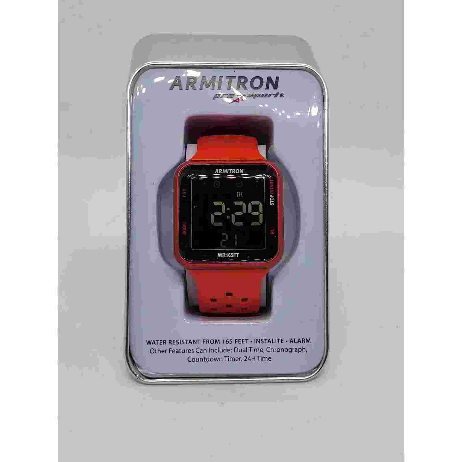 Armitron Sport Unisex Digital Silicone Watch#2
