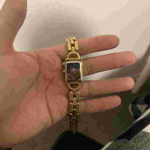 Working Camrose & Kross JBK Jackie Kennedy Goldtone Wristwatch. New battery.