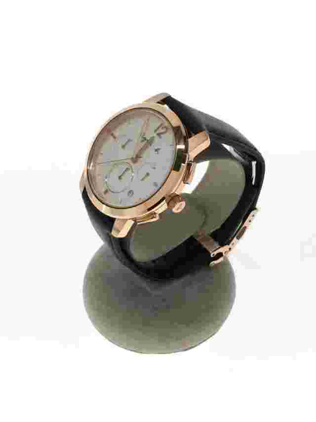 agnes b. FCRT964 Quartz Analog Watch White Navy Near Mint JAPAN