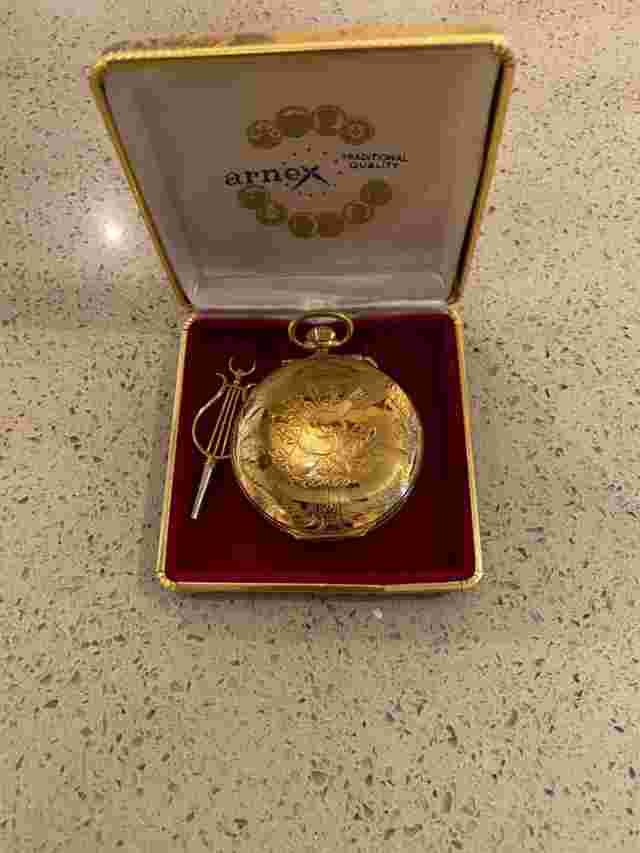 Arnex Musical Pocket Watch