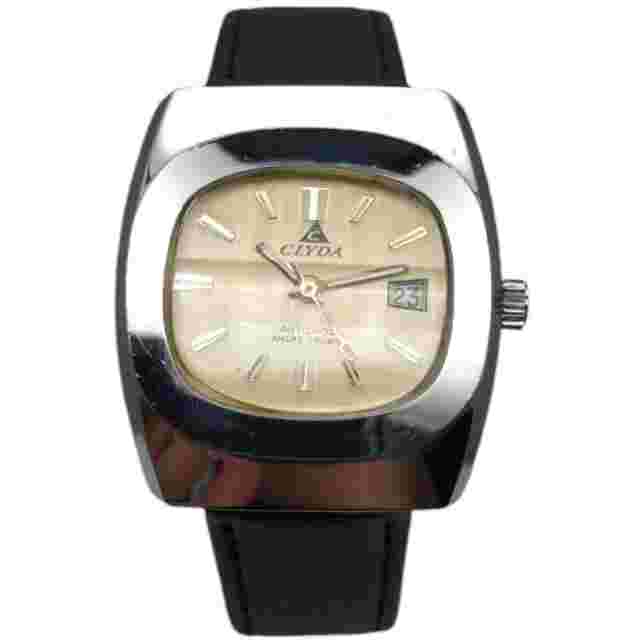 Clyda 37mm 1970S Cal Mécanique Lorsa P75 Lebrocantheure Vintage Watch