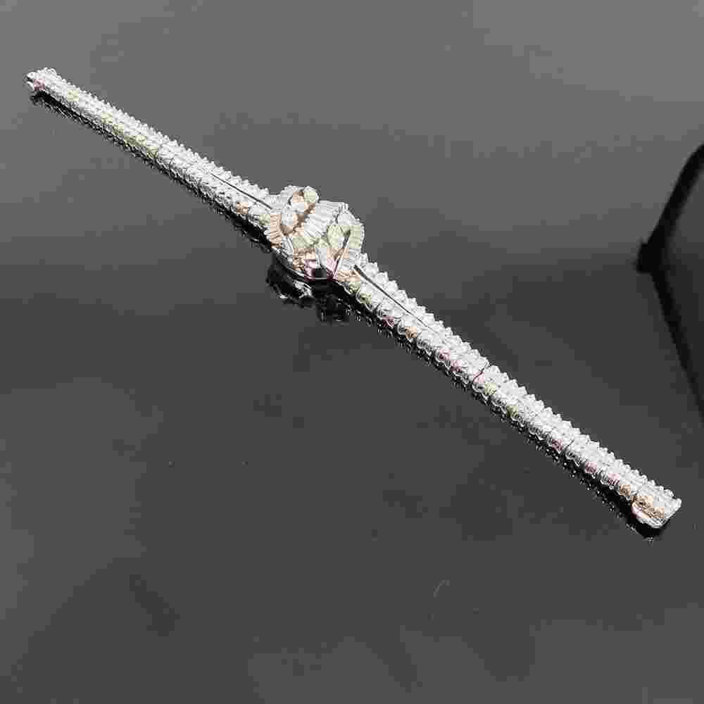 Vintage Hamilton 11.0ct Diamond Platinum Flip Top Lady’s Wrist Watch