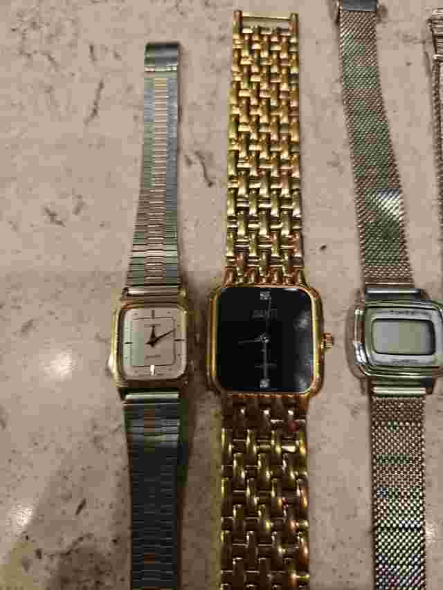 Vintage Mens Watch Lot Casio Sheffield Starlite Spidel Timex Avanti Parts/Repair