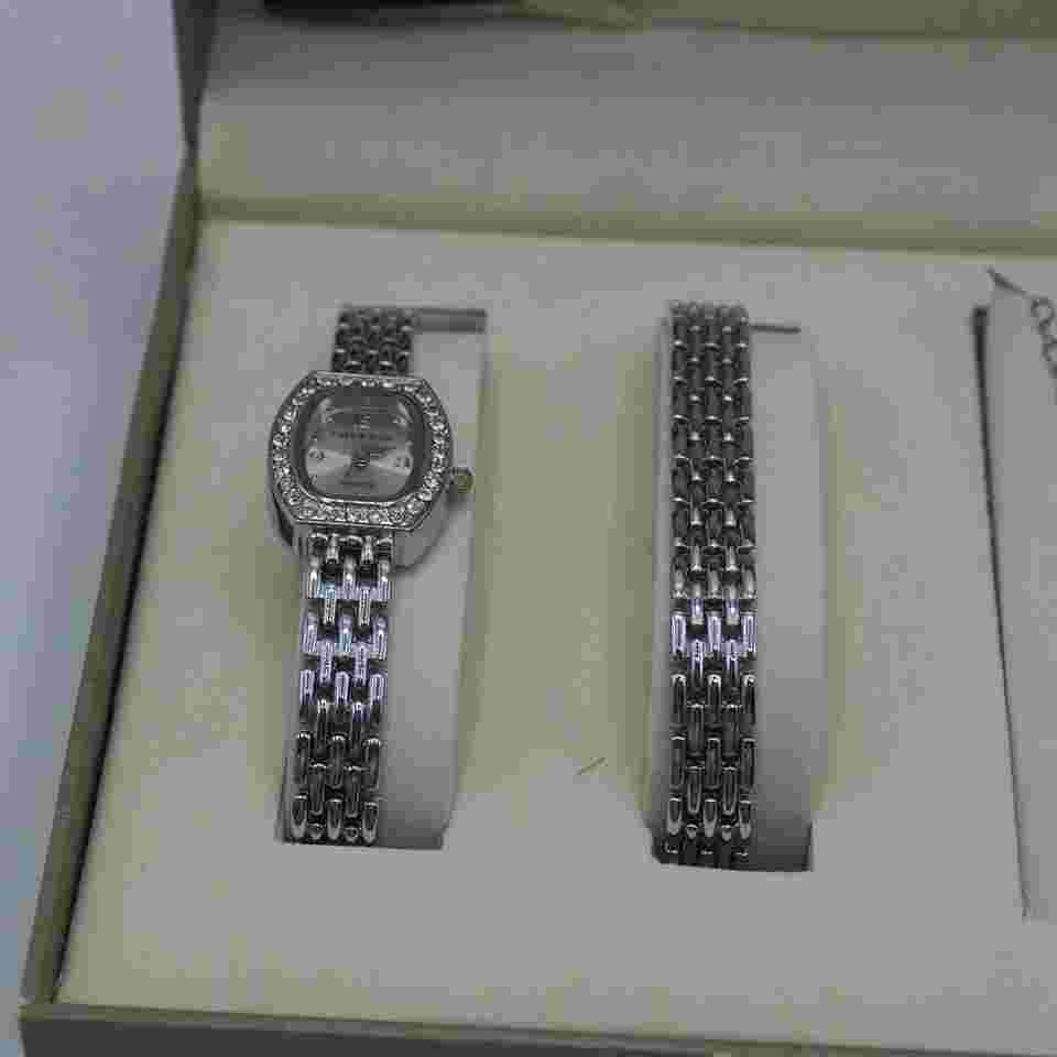 Cote D'Azur Gift Box Jewelry Matching Set Watch Bracelet Necklace