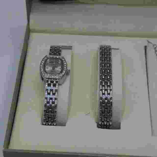 Cote D'Azur Gift Box Jewelry Matching Set Watch Bracelet Necklace