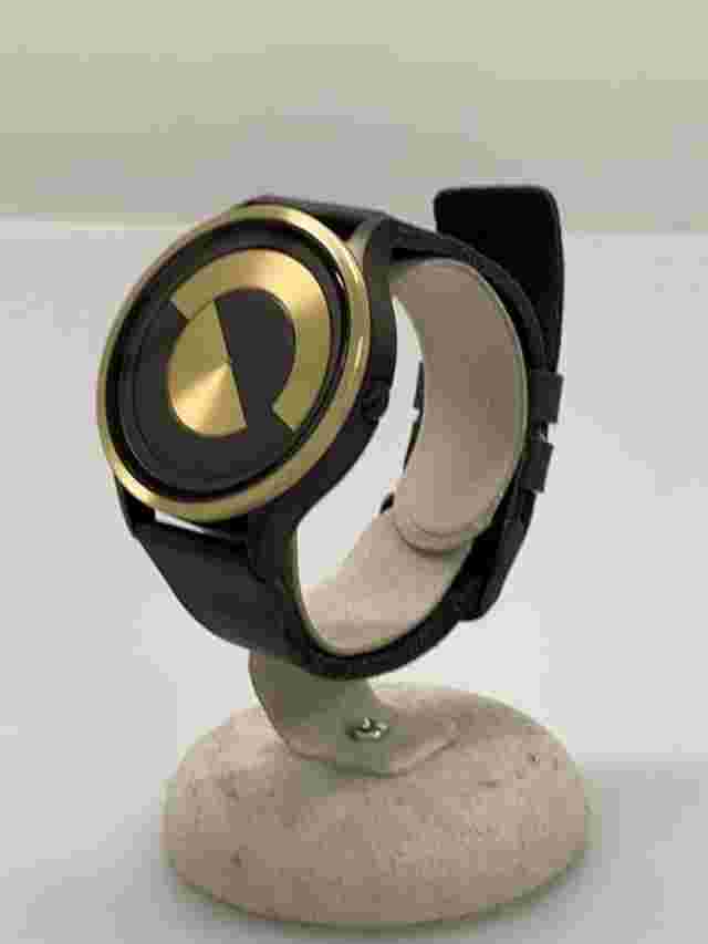 ZIIIRO LUNAR Quartz Analog Watch Excellent JAPAN