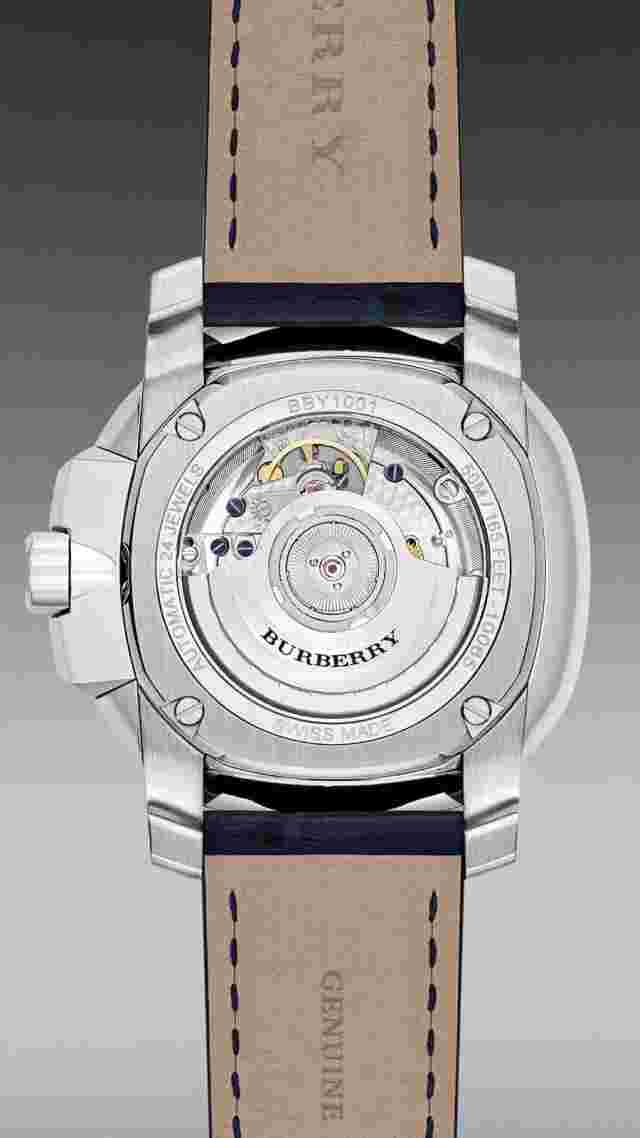 Burberry Britian Automatic Power reserve bby1001 - panerai mvmt soprod 9040