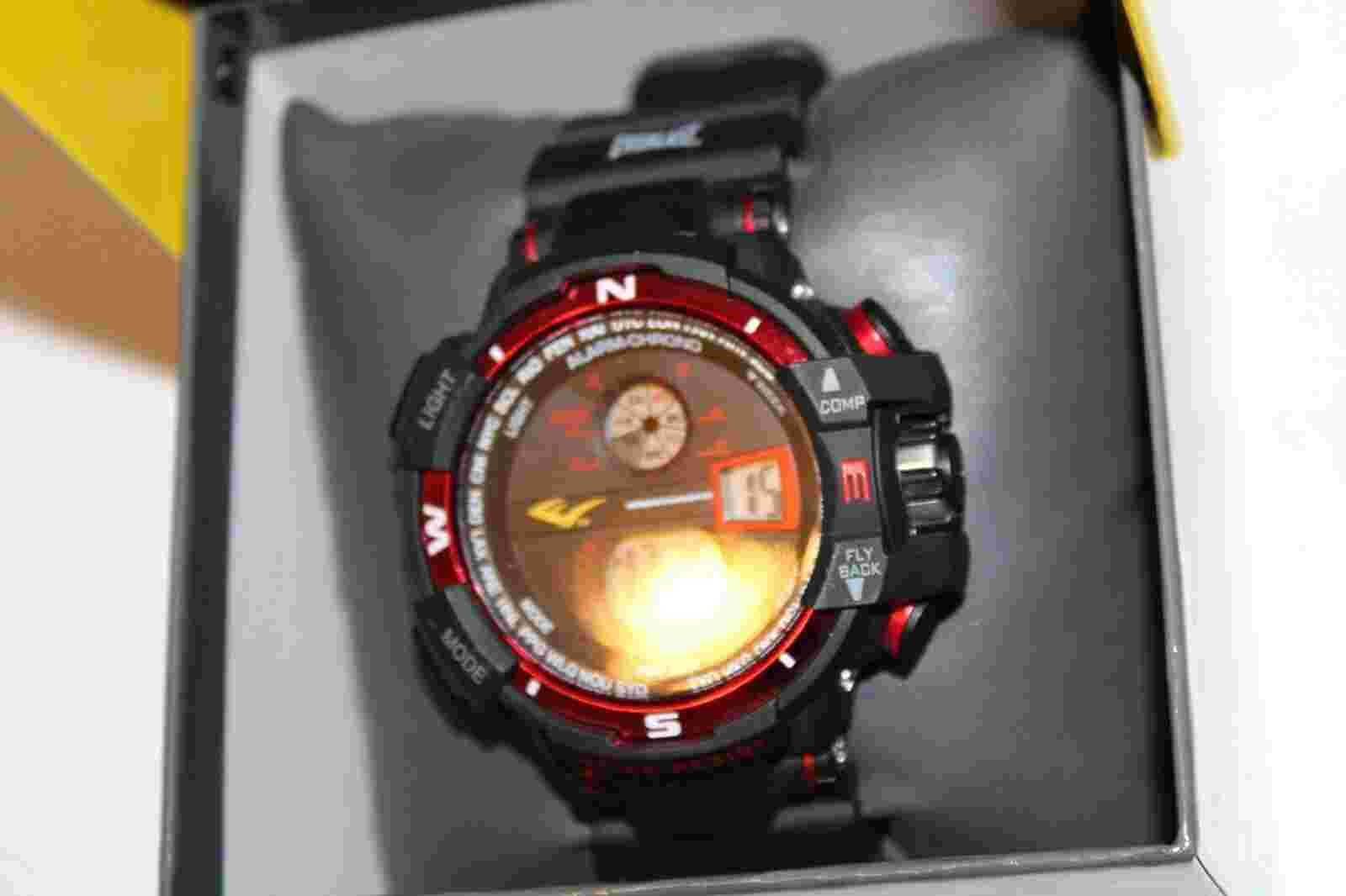 Everlast Watch Chronograph alarm Military Silicone men's watch Sport