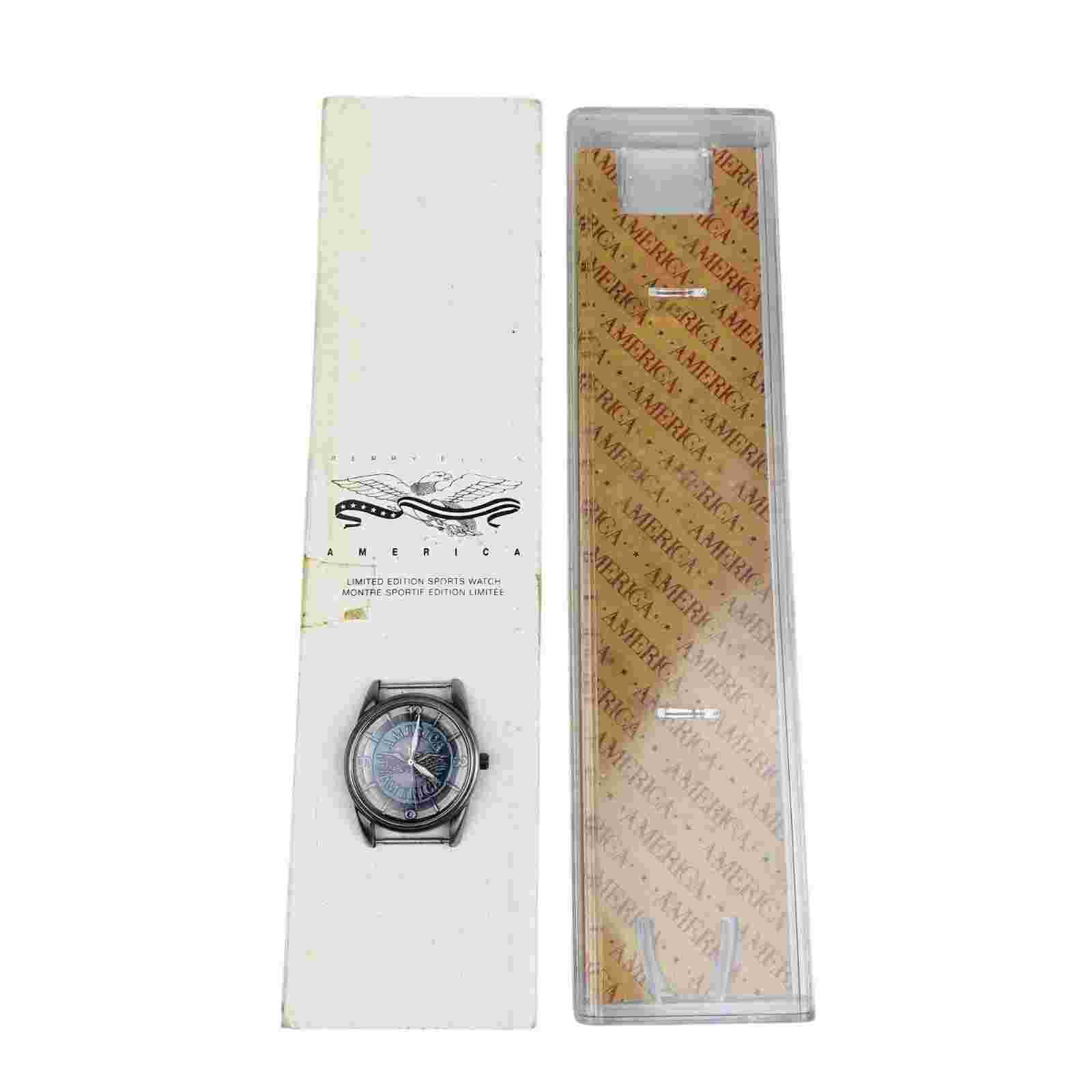Men’s Perry Ellis Sport Watch AMERICA Rare Vintage Limited Edition