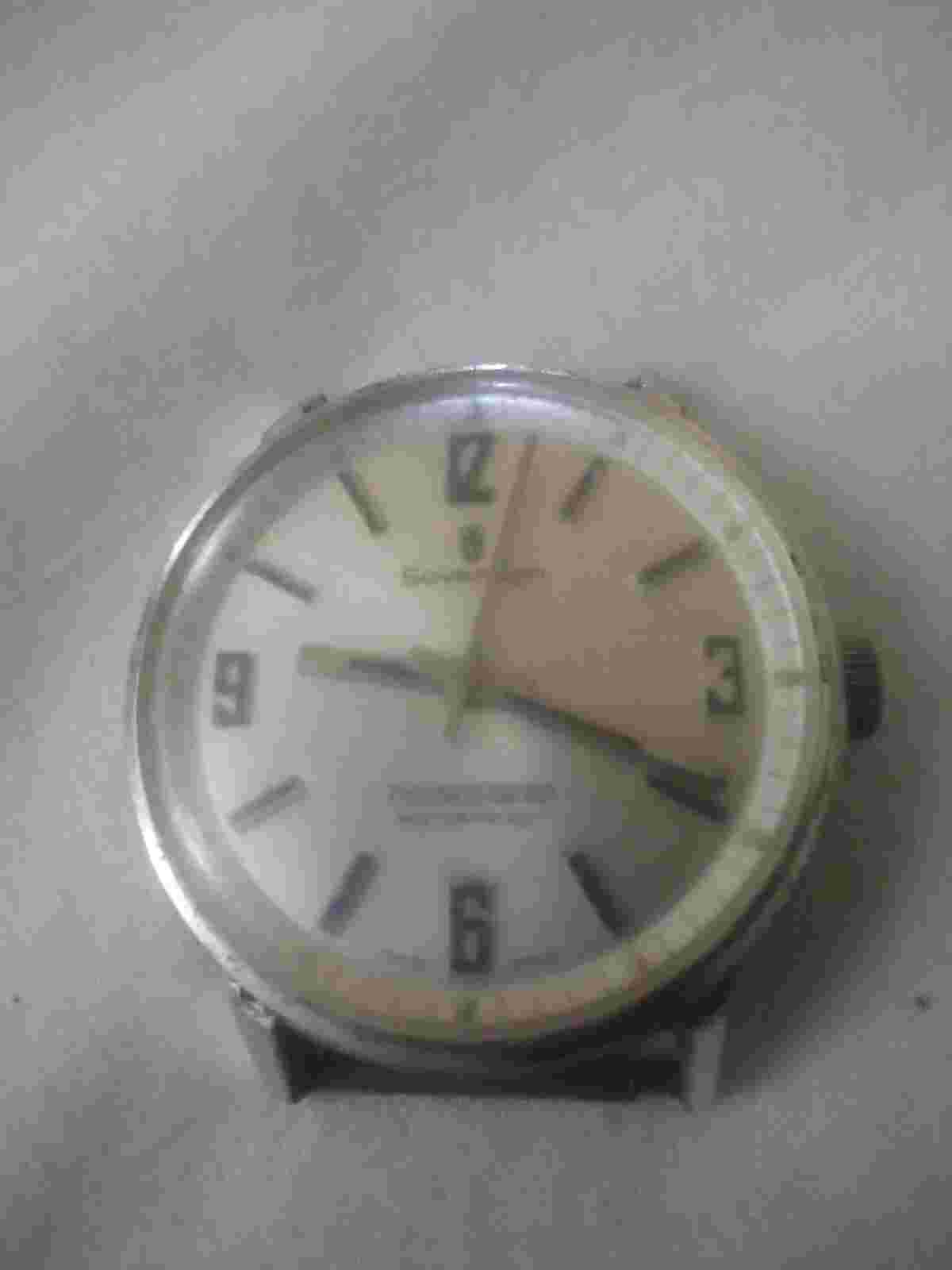 C mens Vintage Sovereign Thunderbird Mechanical Manual Wind Swiss Watch Parts