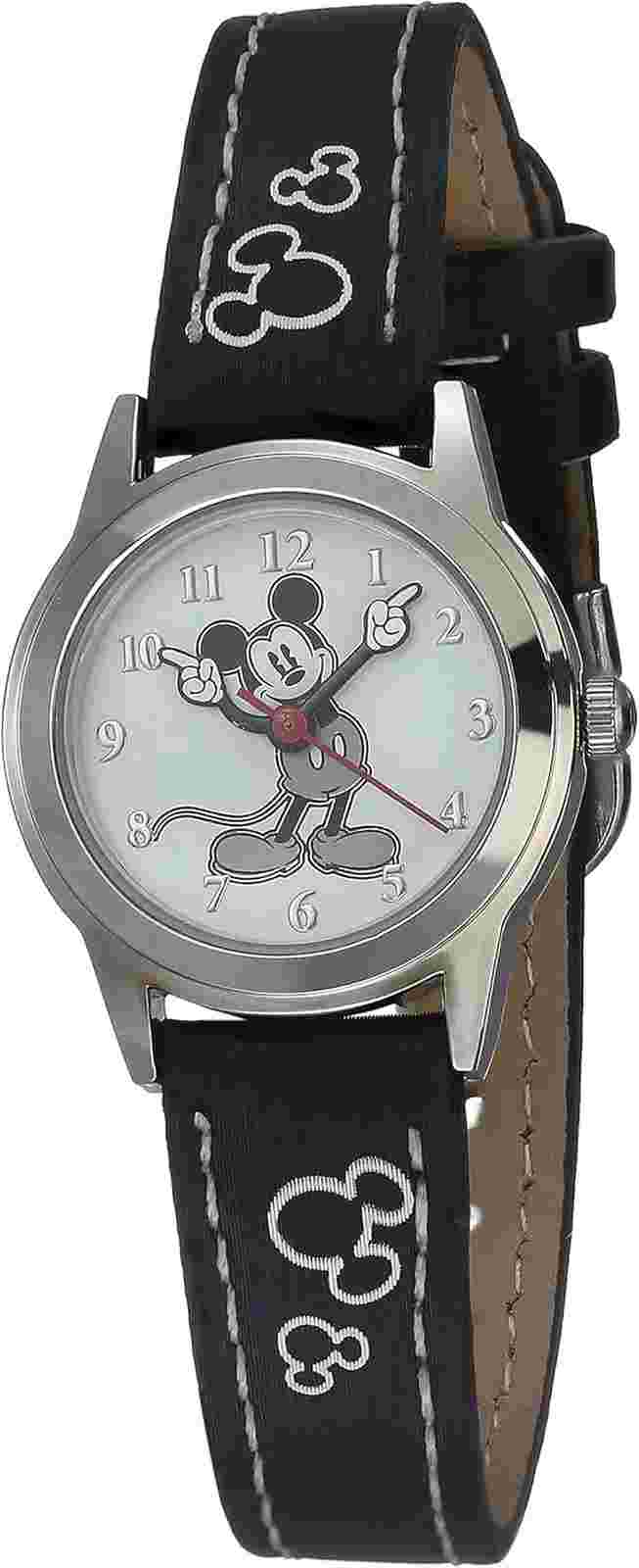 Accutime Kids Disney Mickey Mouse Analog Fashion Watch for Girls & Women