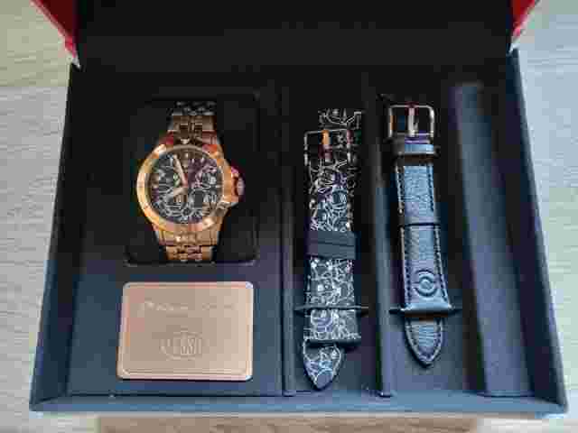 Pokémon Center × Fossil: Kanto First Partners Rose Gold [Never Used]