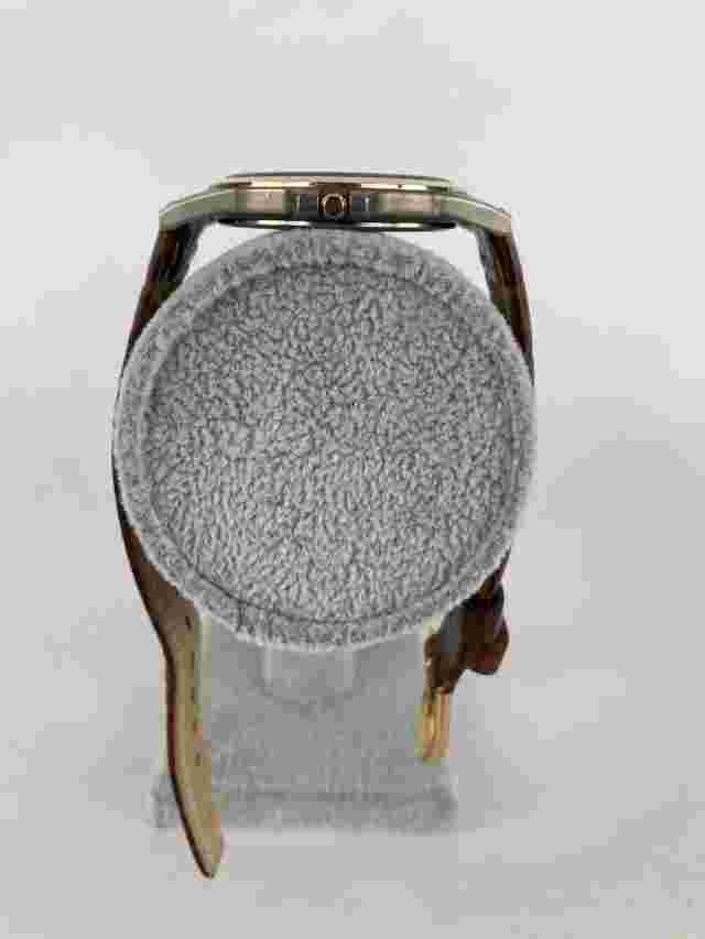 Taylor 38mm Titanium Case Quartz Watch w/Leather Band & Battery