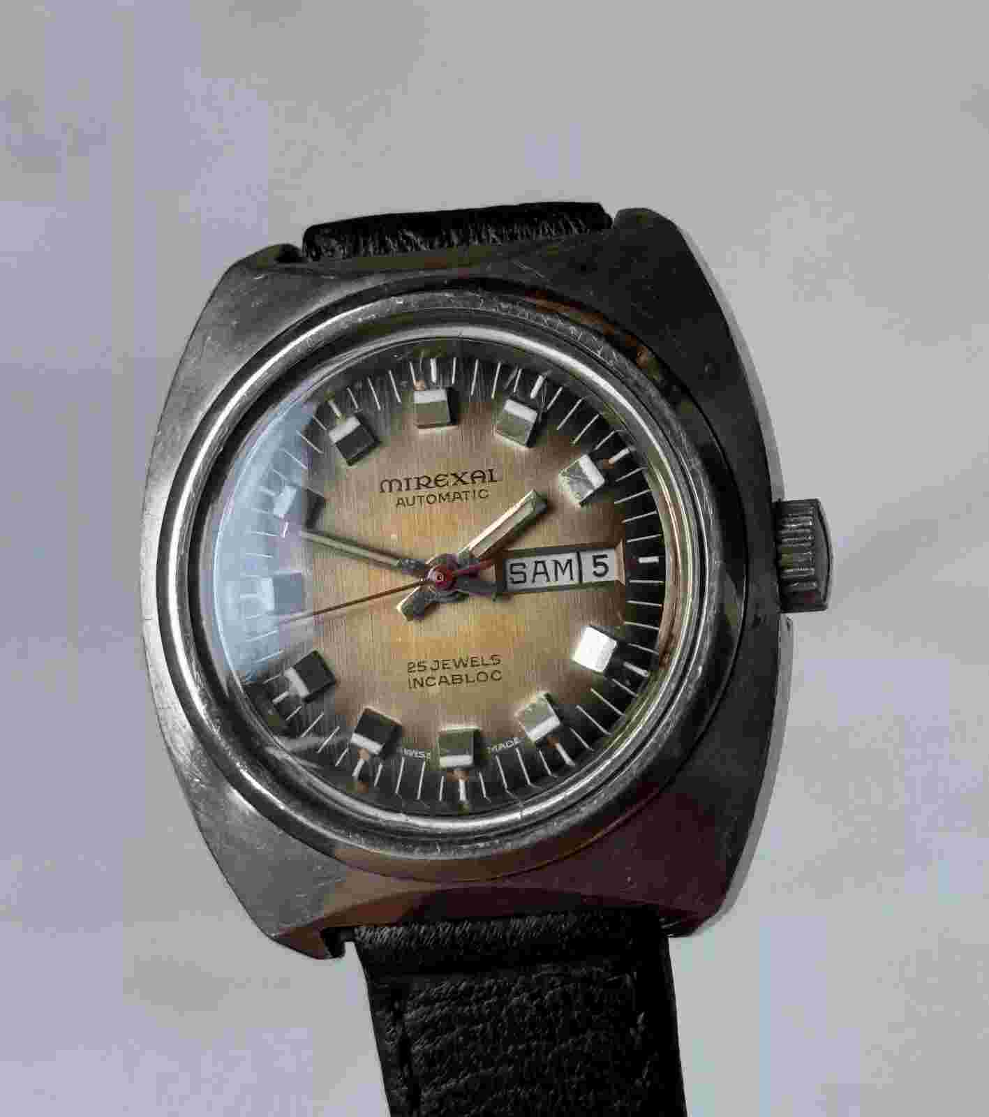 Vintage Mirexal Automatik Wristwatches / Swiss Made