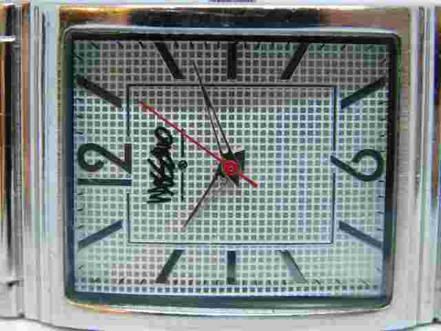 Mossimo MM90266/C246-06 Silver Tone Quartz Women's Watch Sz. 6 1/2" New Battery