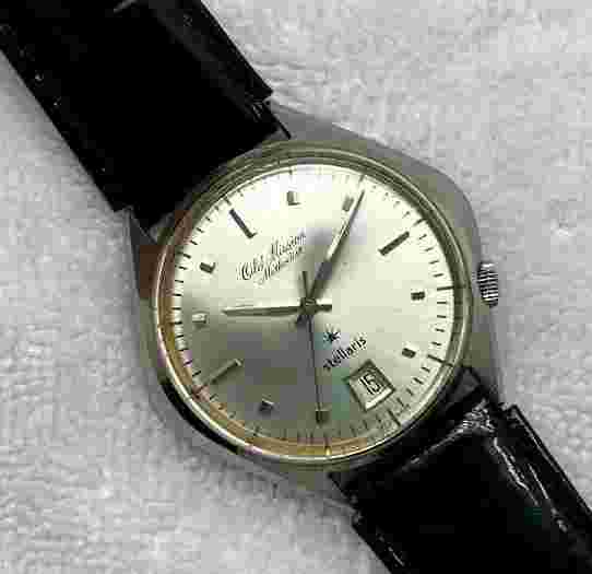 Vintage Stellaris Automatic Date at six 6 Swiss Made Watch Fully Serviced