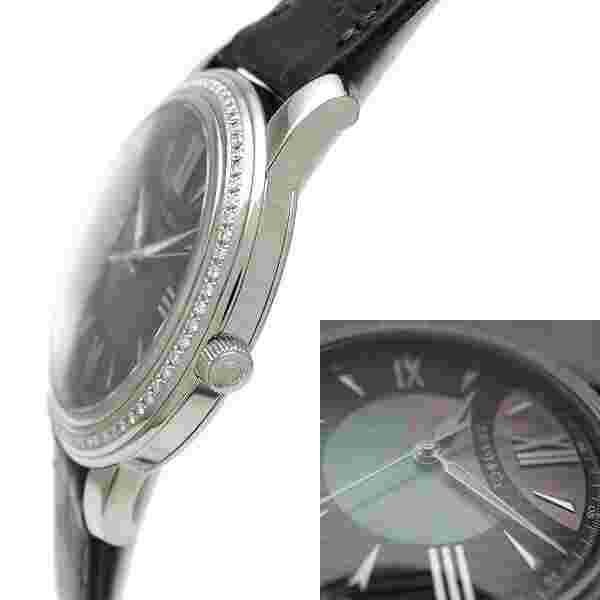 TIFFANY&Co. Mark Z0046.17.10B90 Diamond Bezel Men's Watch From Japan G1208