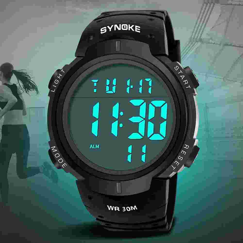 Fashion Mens Watch Waterproof Electronic LED Digital Watch Sports Wrist Watches