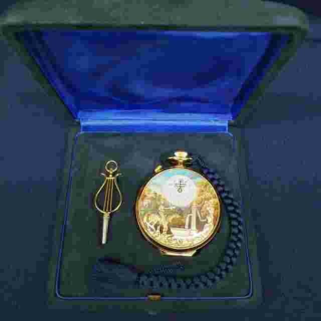 Mechanical pocket watch model number  REUGE MUSIC TISSOT