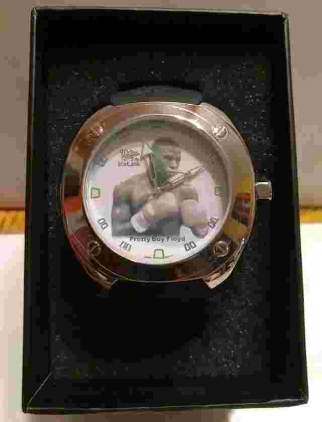 ICELINK MENS WATCH NEW FLOYD MAYWEATHER JR. 2006 OFFICIAL FIGHT WATCH