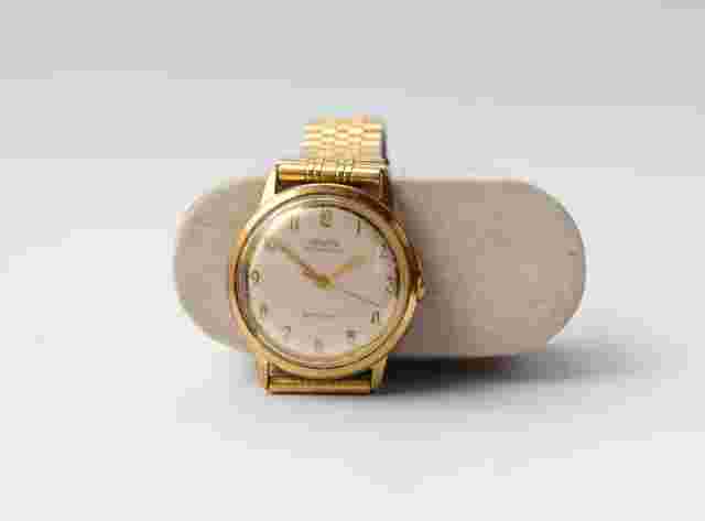 1960's PROVITA AUTOMATIC Vintage SWISS GoldPlated Mechanical Wristwatch 25JEWELS