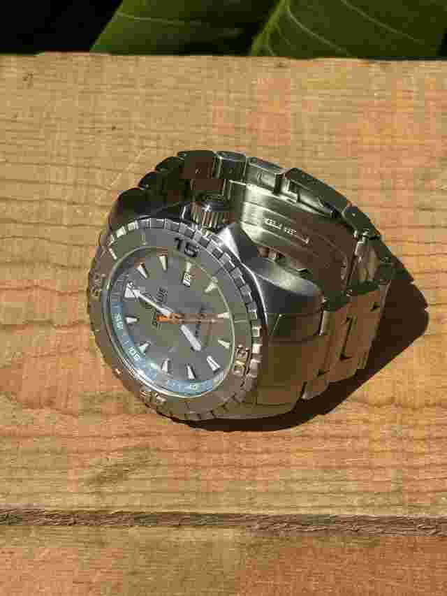 DEEP BLUE MENS AUTOMATIC SWISS MADE ETA MOVEMENT SAPPHIRE CRYSTAL STAINLESS