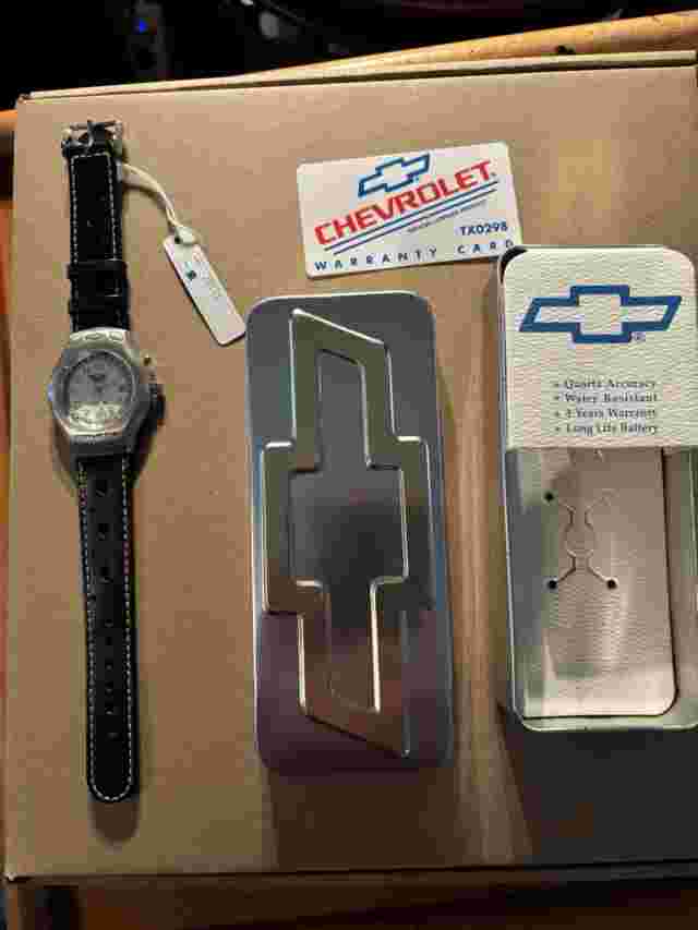 Autoglo C5 CORVETTE WATCH MENS LEATHER BAND NEW WITH TAG
