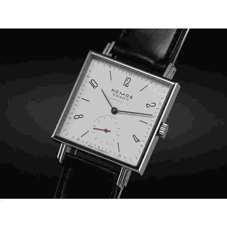 NOMOS Tetra Neomatik White TT130011W2 27jewels Power reserve SS Germany