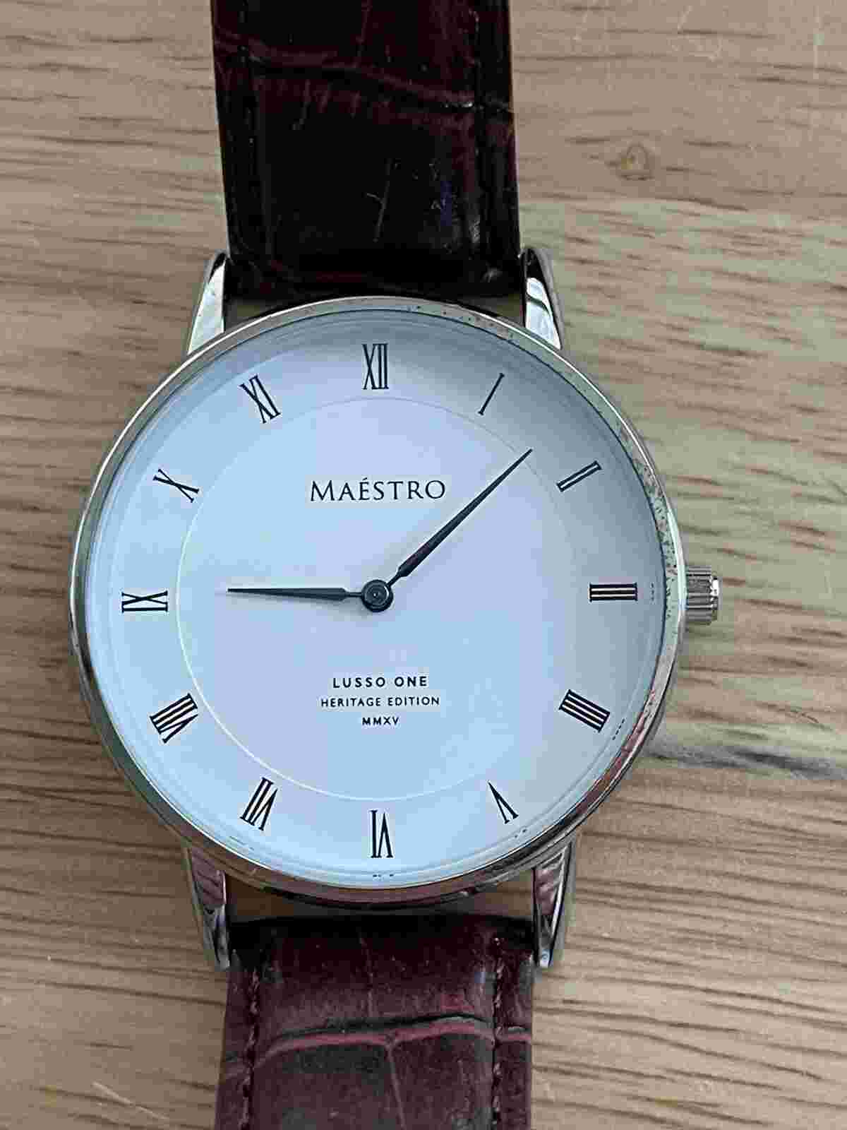 Maéstro Lusso One Heritage Edition MMXV Wrist Watch