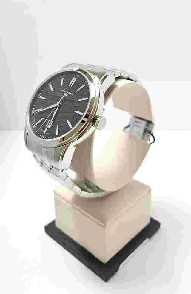 10 ATM 25 Jewel Ronda R150 Swiss Automatic 45mm Steel Case Bracelet Sapphire Xtl