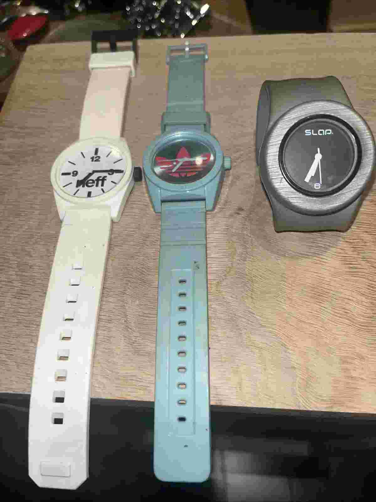 Neff  Adidas And Slap watch Watches Old School.