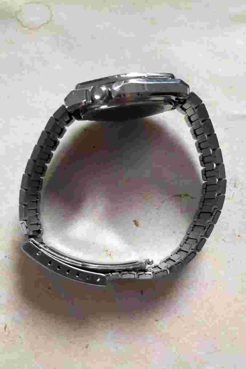 Men's Watch Ricoh 70's Quartz 680001 Reinforced Waterproof Stainless Steel