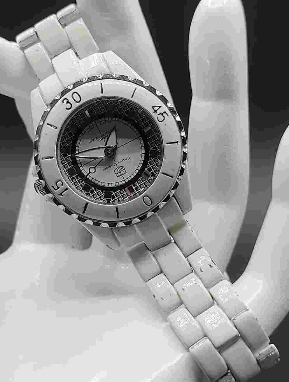 Charles Dumont Ladies Watch  Quartz Ladies Water Resistant Watch White Band