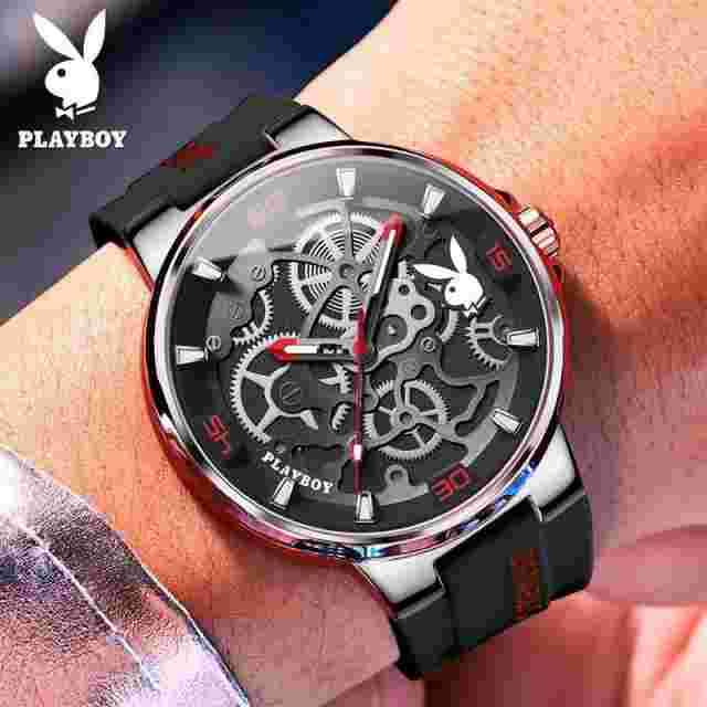 Playboy Brand Watch Trendy Waterproof Men's Watch Quartz Watch