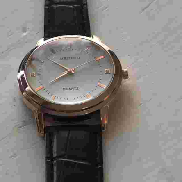 Mreurio Quartz Watch with Leather Bracelet