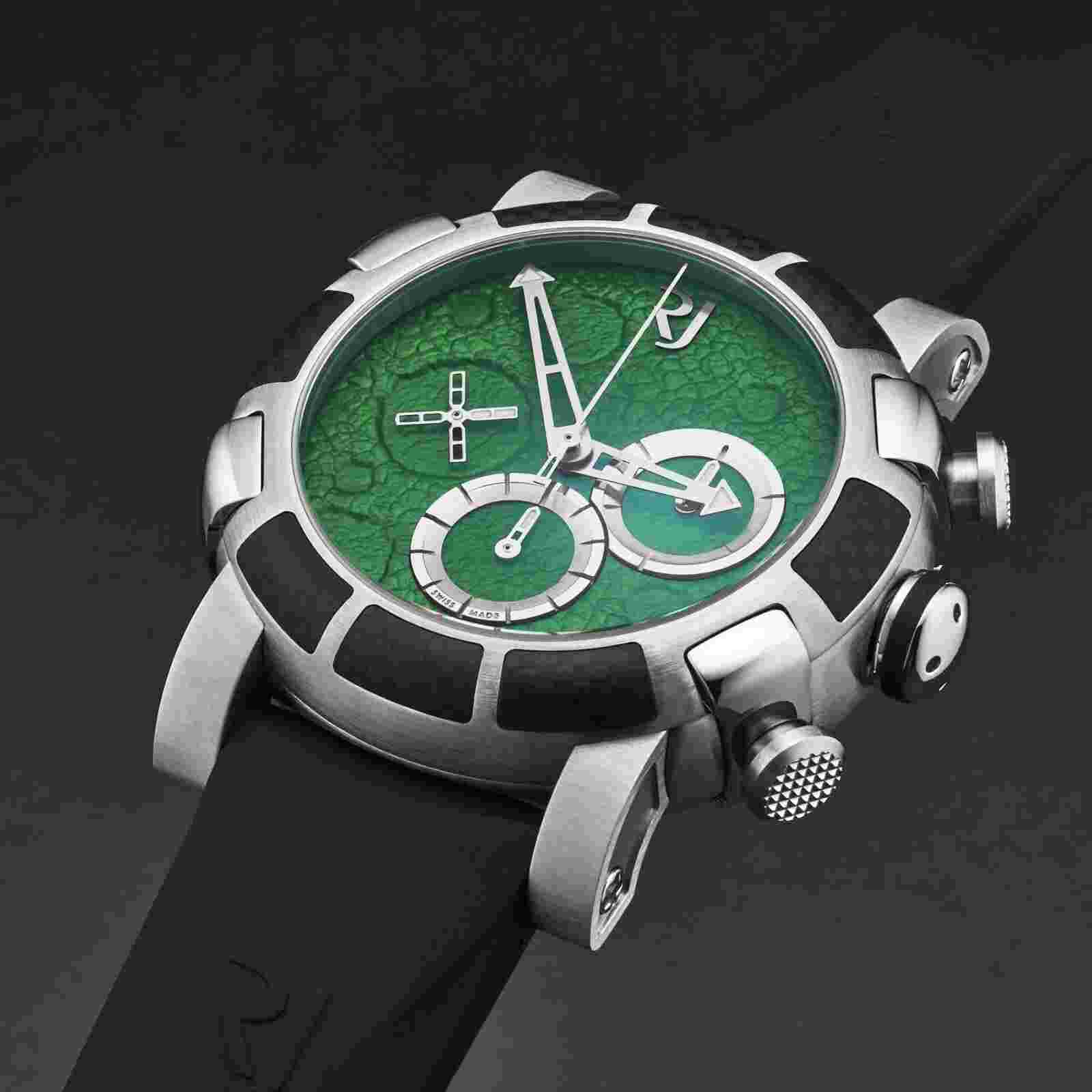 Romain Jerome Men's 'Moon Dust-DNA' Chronograph Automatic Watch RJMDCH.601.10